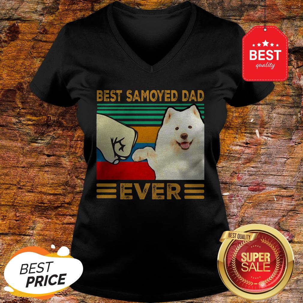Official Best Samoyed Dad Ever Vintage Shirt