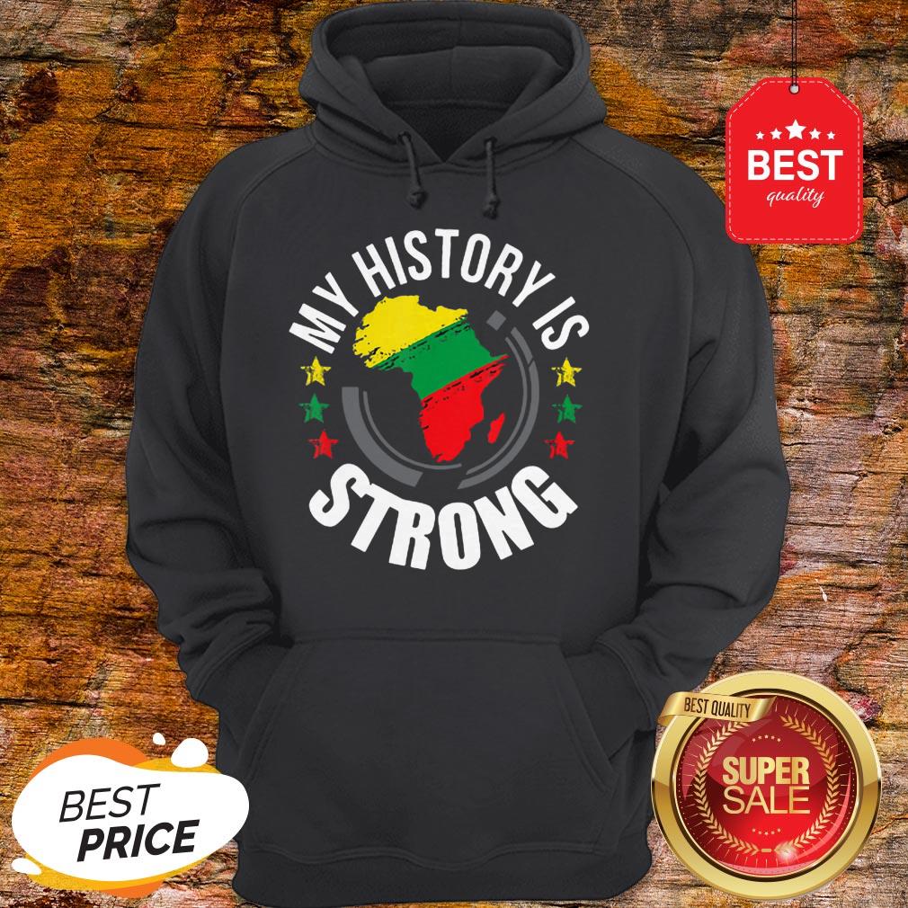 Official Black History Month African Map Colors Shirt