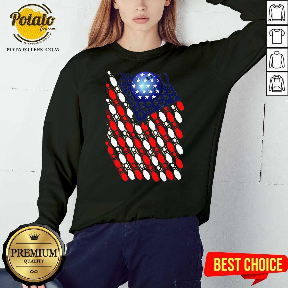 Official Bowling American Flag 2020 Shirt