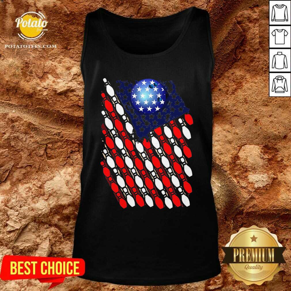Official Bowling American Flag 2020 Shirt