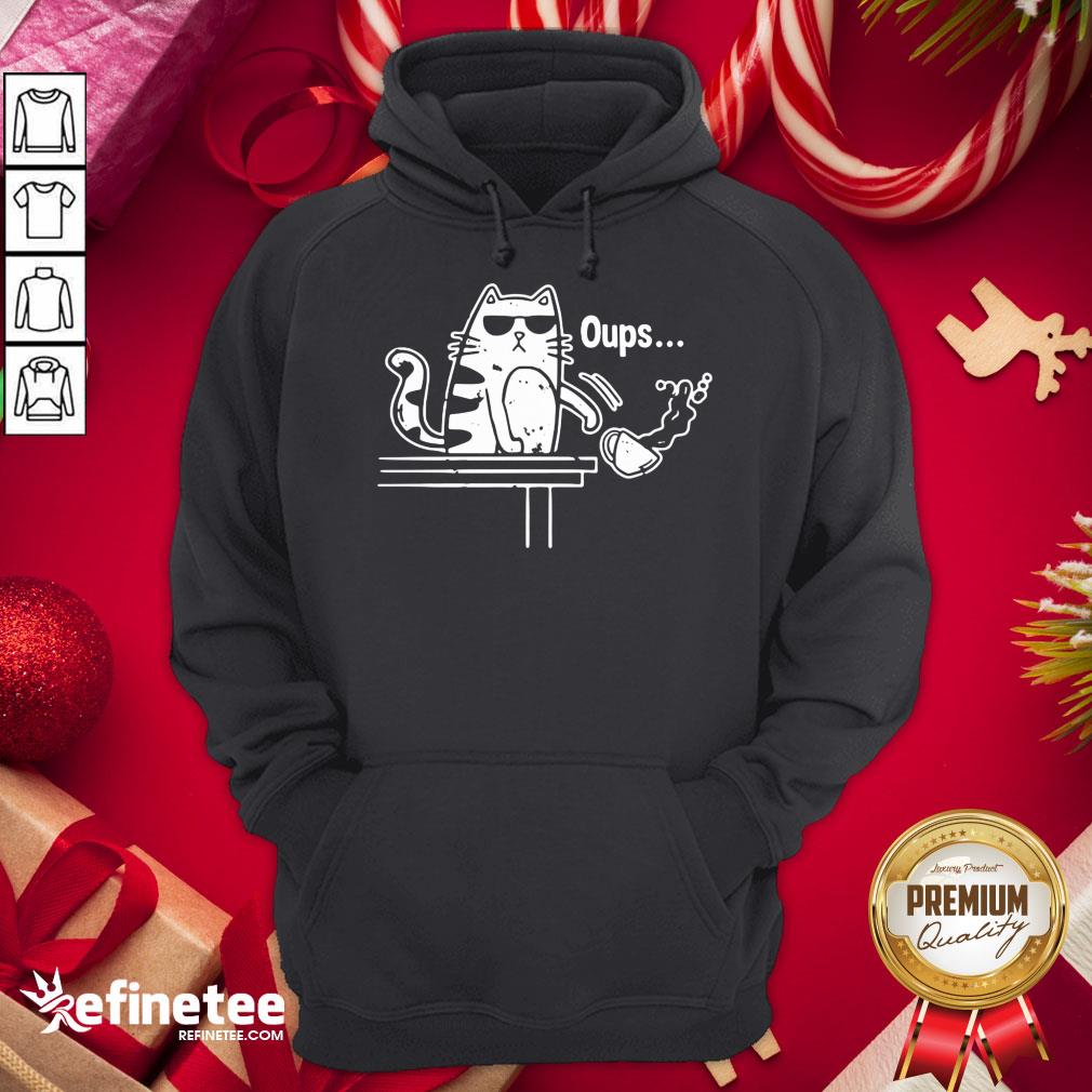 Official Cat Oups Coffee Shirt