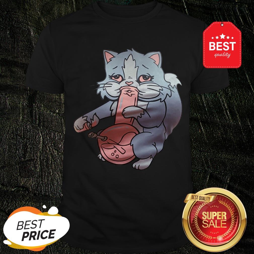 Official Cat Smoking Cannabis Shirt