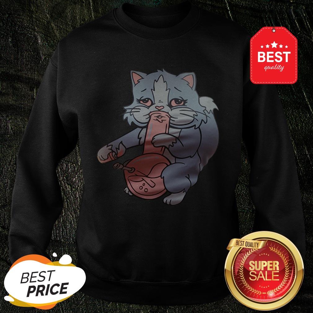 Official Cat Smoking Cannabis Shirt
