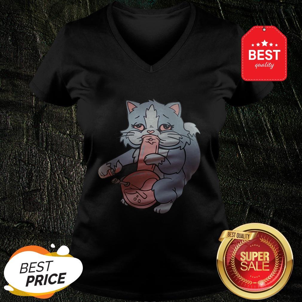 Official Cat Smoking Cannabis Shirt