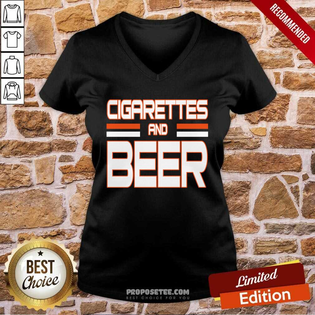 Official Cigarettes And Beer Shirt