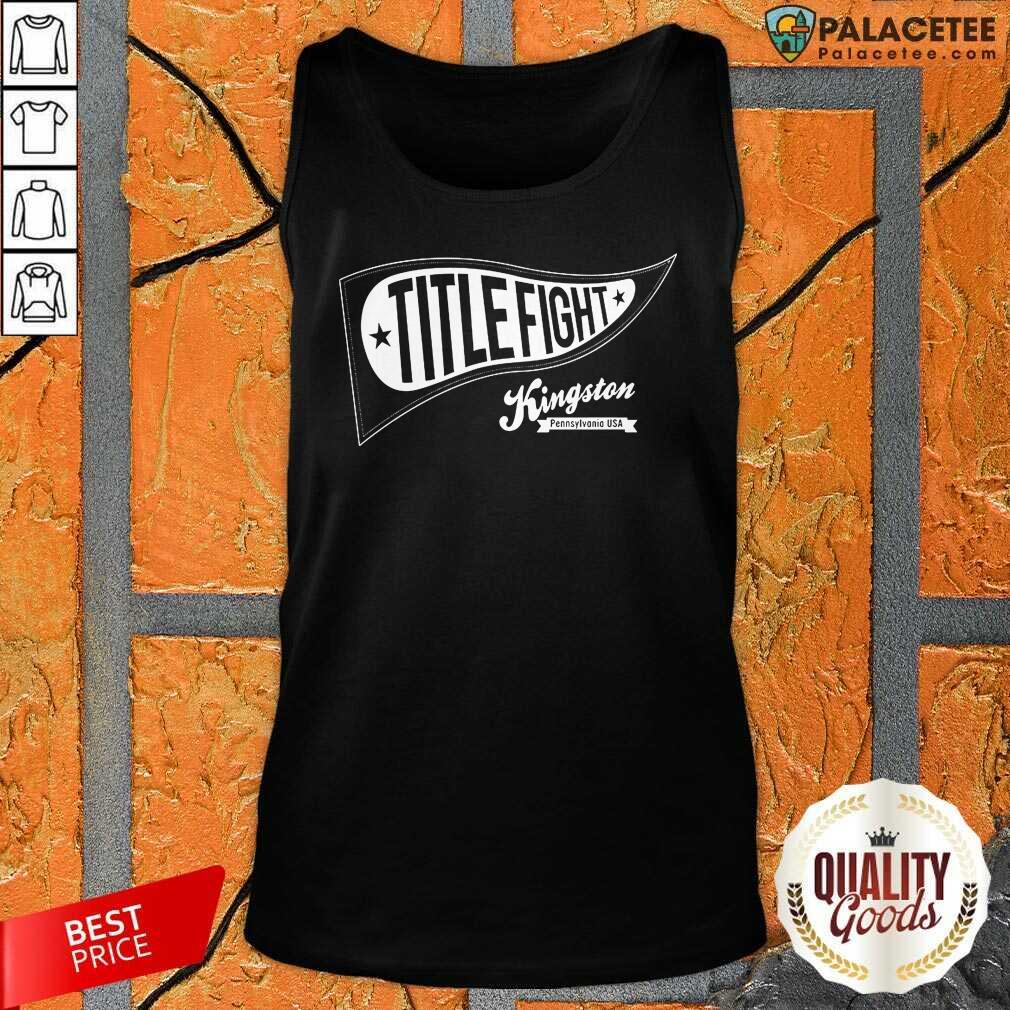 Official Cold Cuts Merch Title Fight Flag Shirt