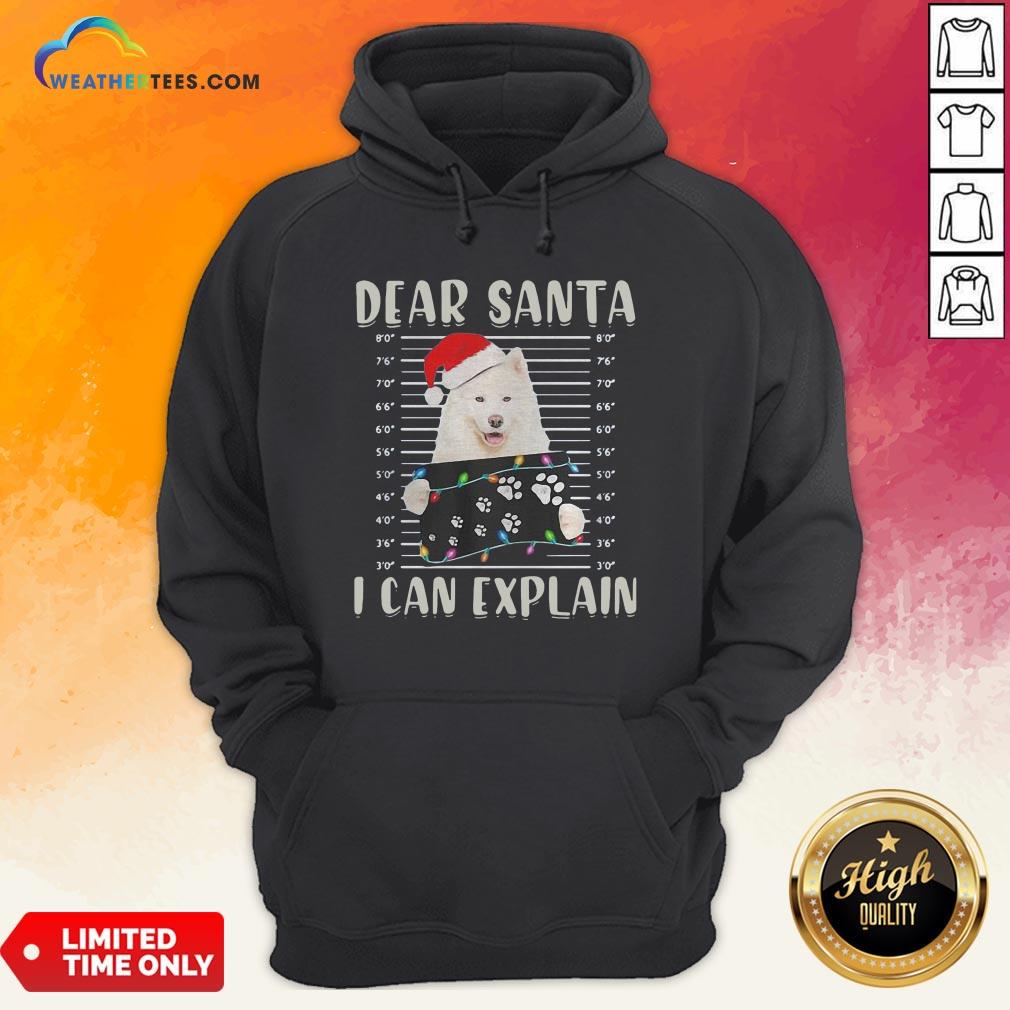 Official Dear Santa I Can Explain Light Christmas Shirt