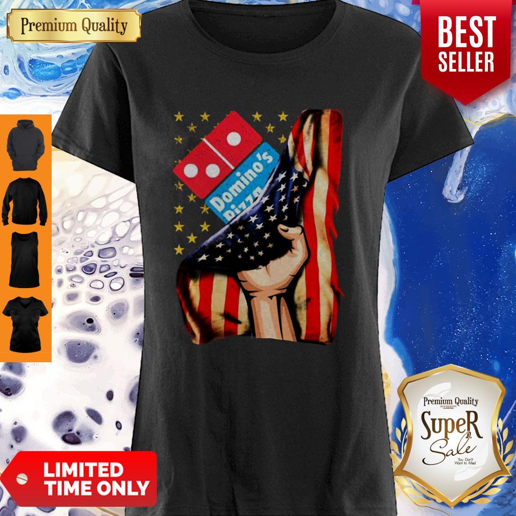 Official Domino’s Pizza America Flag Shirt