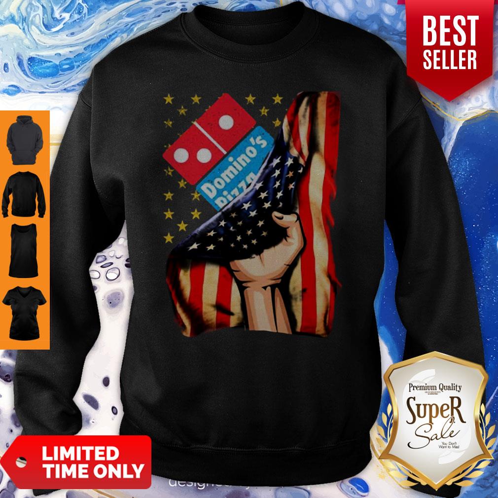 Official Domino’s Pizza America Flag Shirt