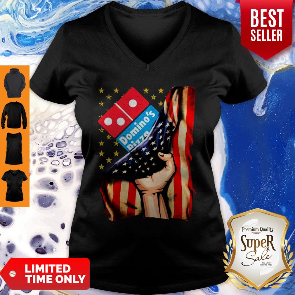 Official Domino’s Pizza America Flag Shirt