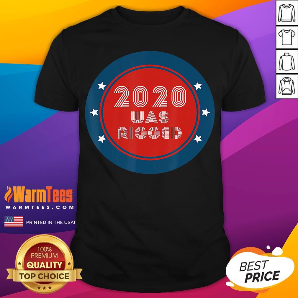 Official Election Rigged 2020 Voter Fraud Shirt