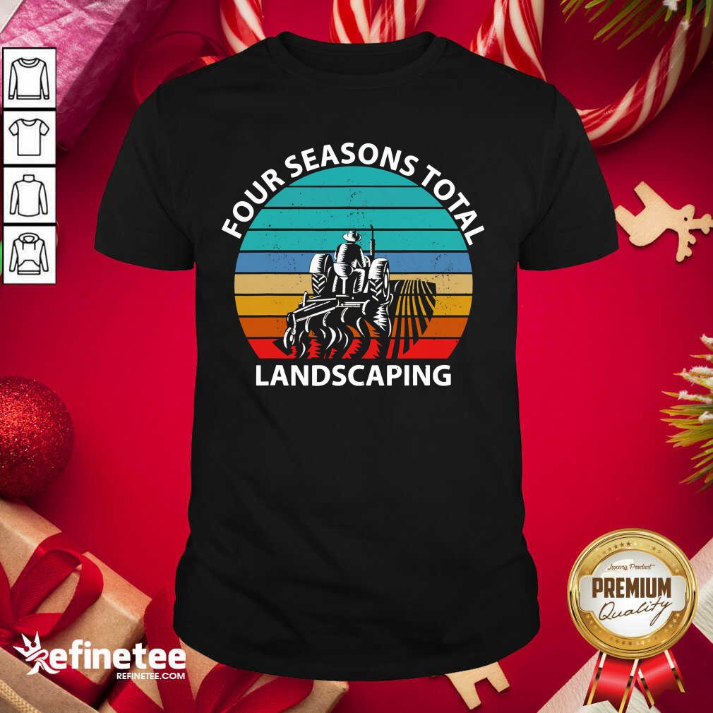 Official Four Season Total Landscaping Vintage Shirt