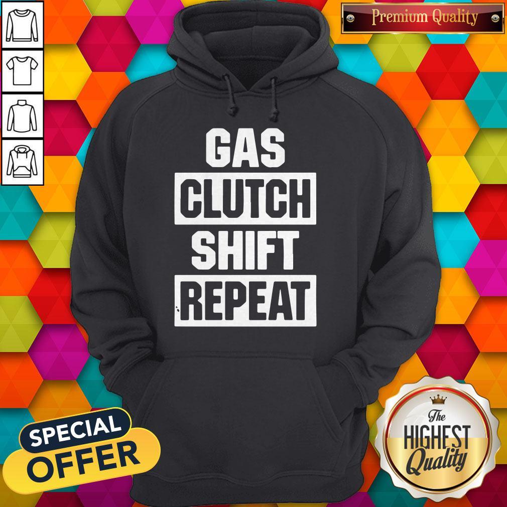 Official Gas Clutch Shift Repeat Shirt