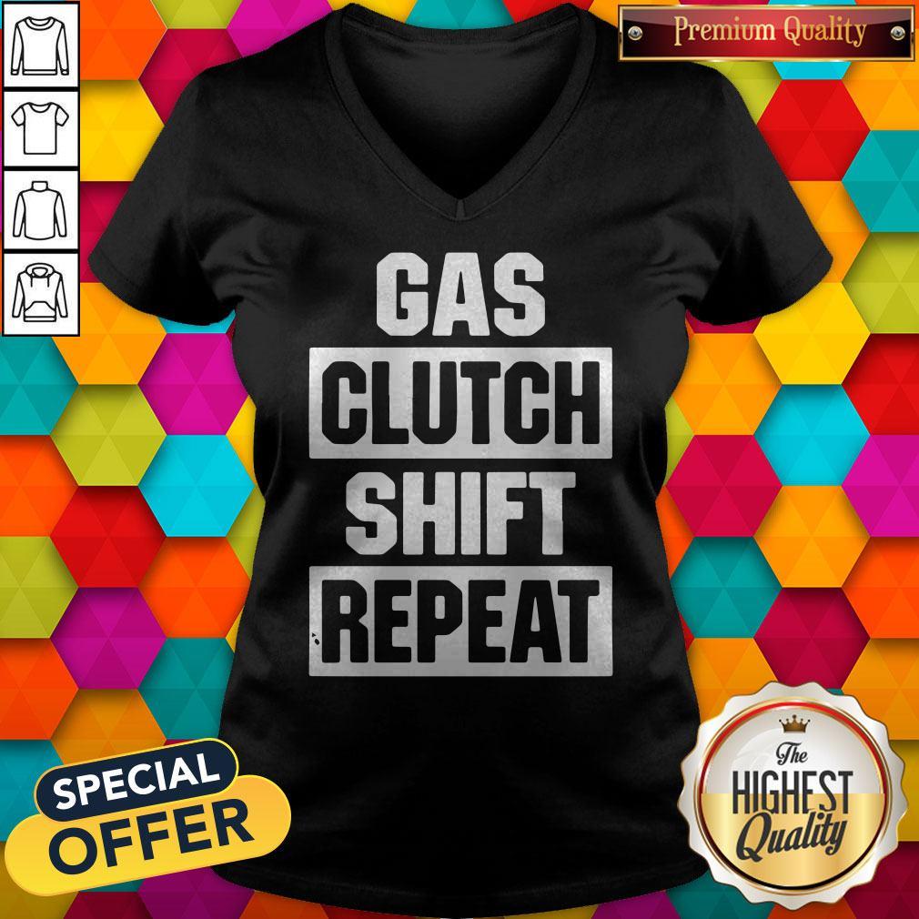 Official Gas Clutch Shift Repeat Shirt