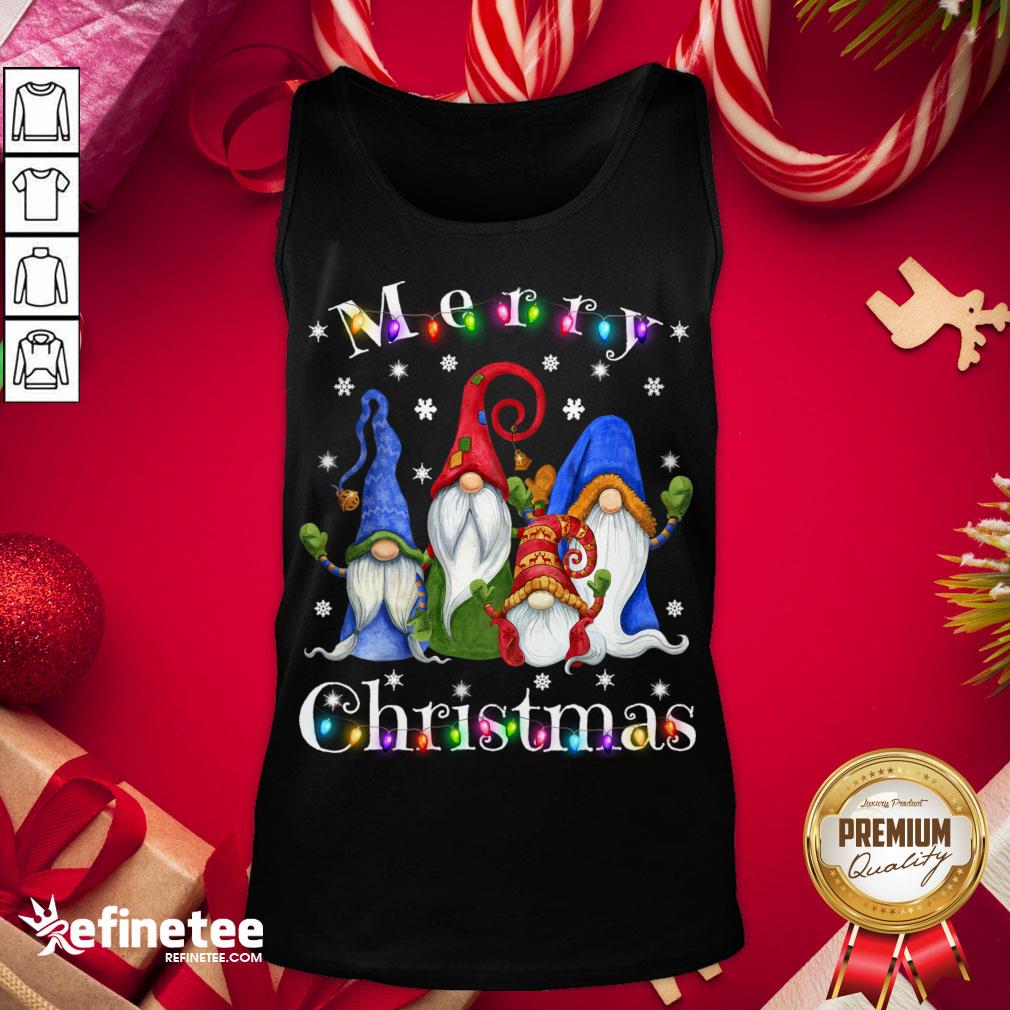 Official Gnome Christmas Pajamas Garden Gnome Merry Christmas Sweater Shirt