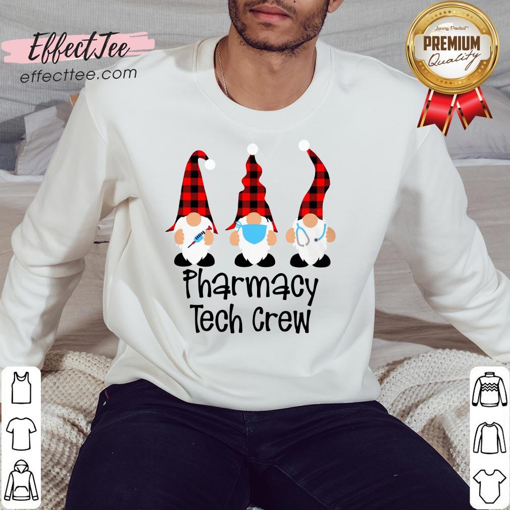 Official Gnome Nurse Pharmacy Tech Crew Merry Christmas Sweatshirt