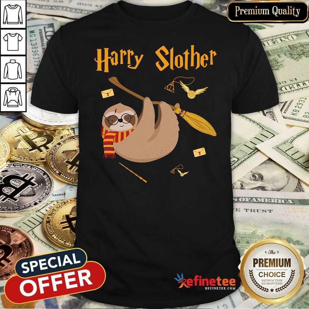 Official Harry Potter Sloth Harry Slother Shirt