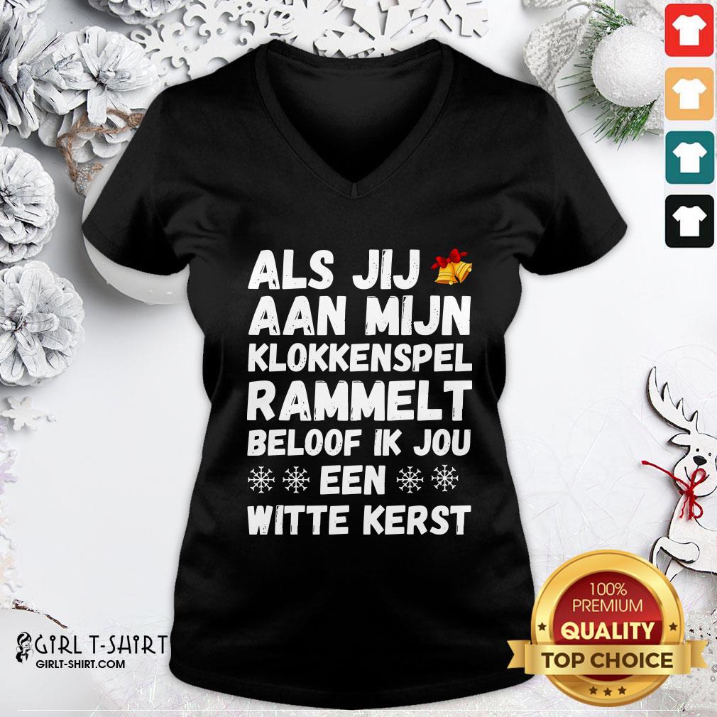 Official If You Rattle My Glockenspiel I Promise You A White Christmas Shirt