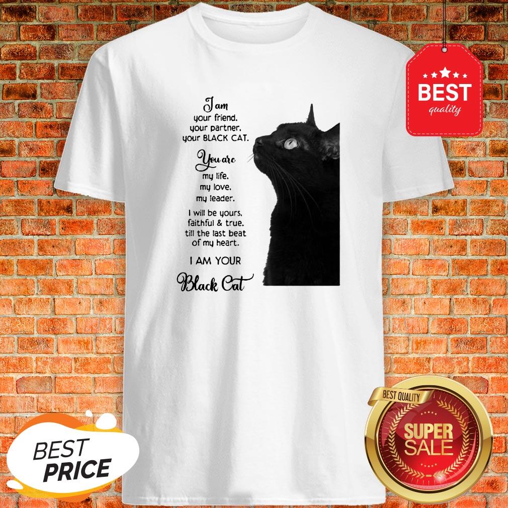 Official I'm Your Friend Your Partner Your Black Cat Shirt