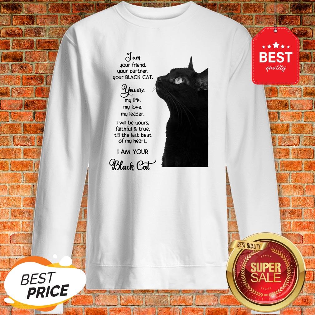 Official I'm Your Friend Your Partner Your Black Cat Shirt