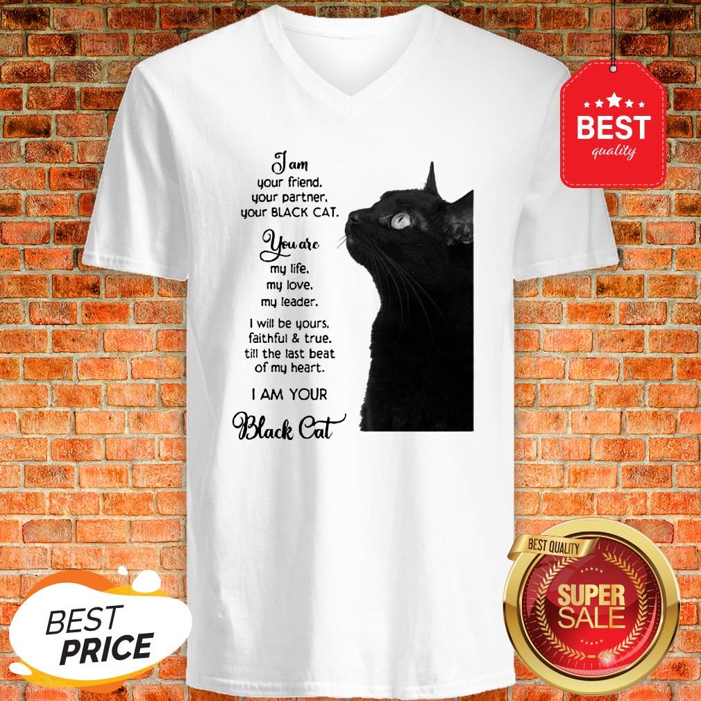 Official I'm Your Friend Your Partner Your Black Cat Shirt