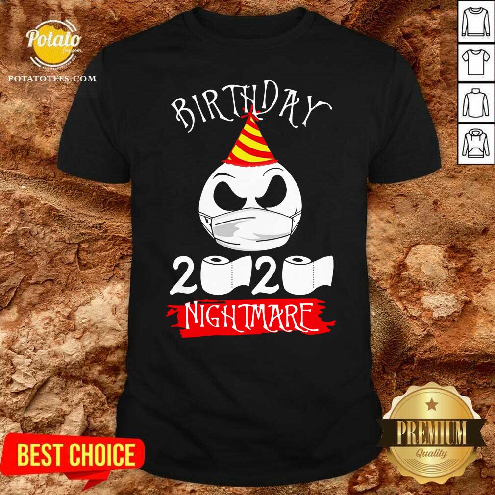 Official Jack Skellington Face Mask Birthday 2021 Toilet Paper Nightmare Shirt