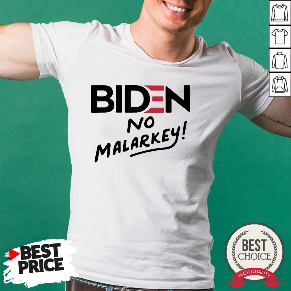 Official Joe Biden No Malarkey Shirt