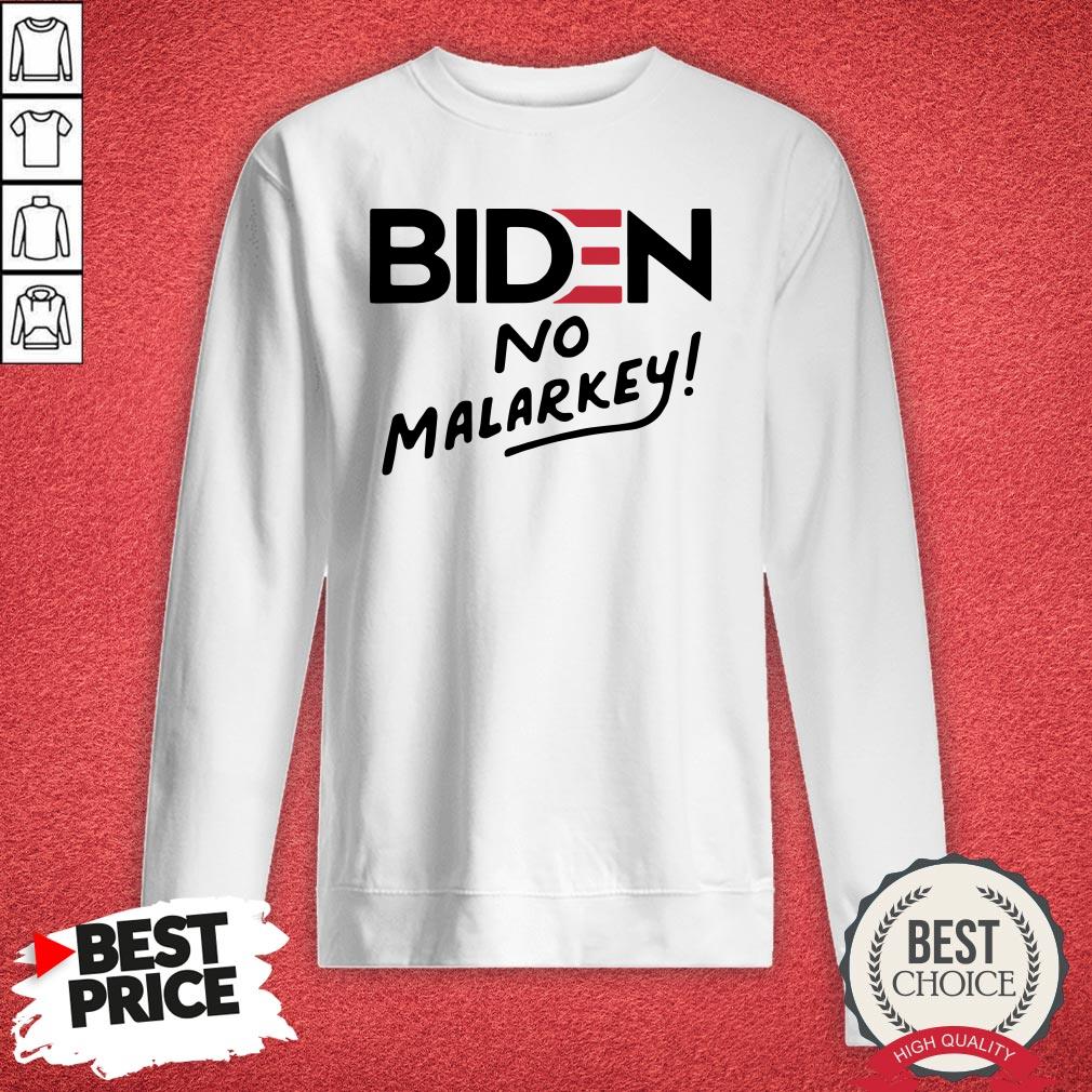 Official Joe Biden No Malarkey Shirt