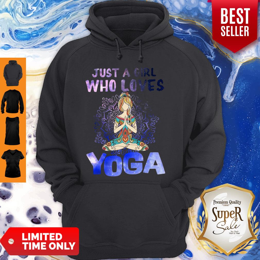Official Just A Girl Who Loves Yoga T-Shirt