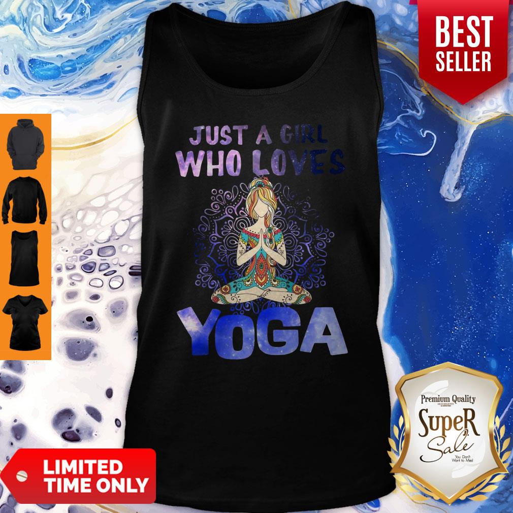 Official Just A Girl Who Loves Yoga T-Shirt