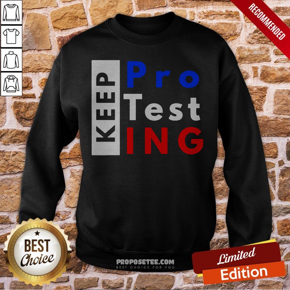 Official Keep Protesting Premium Shirt