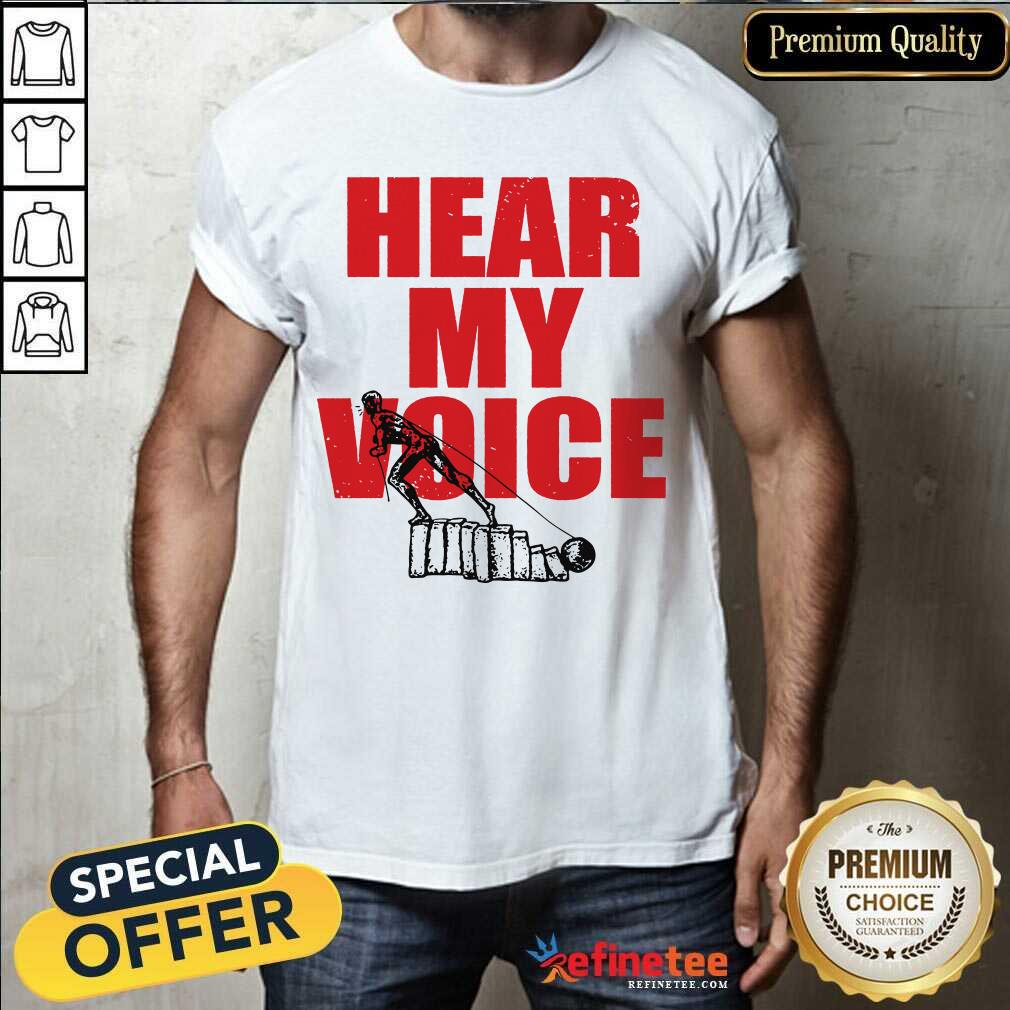 Official Kublaikhantx Merch Hear My Voice Shirt