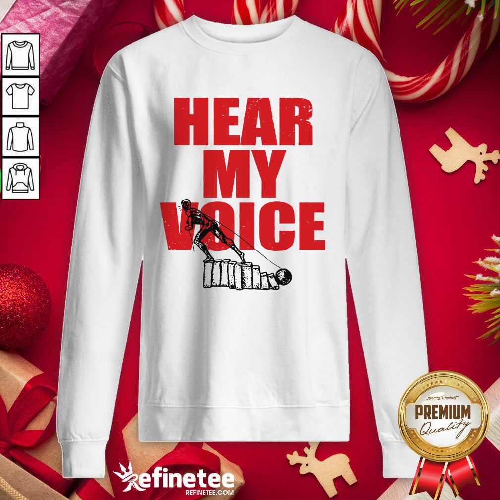 Official Kublaikhantx Merch Hear My Voice Shirt