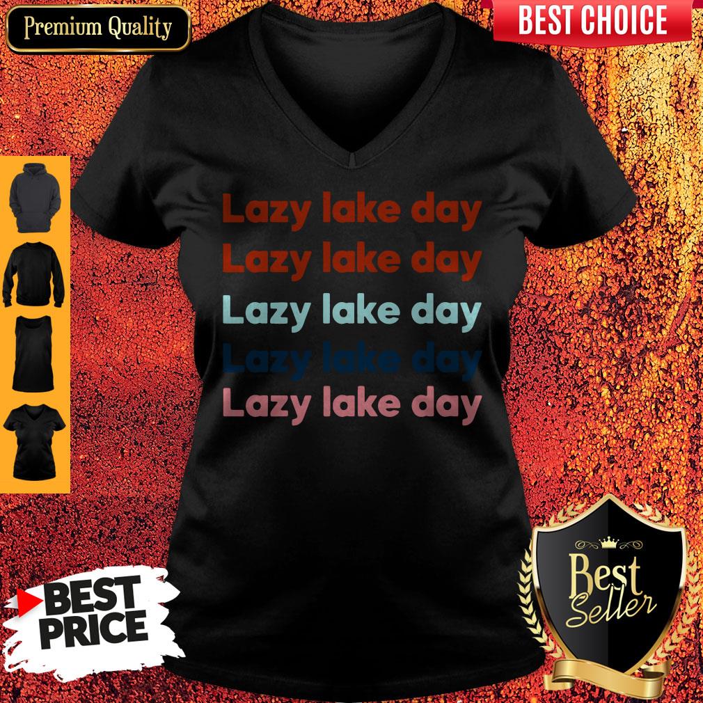 Official Lazy Lake Day Shirt