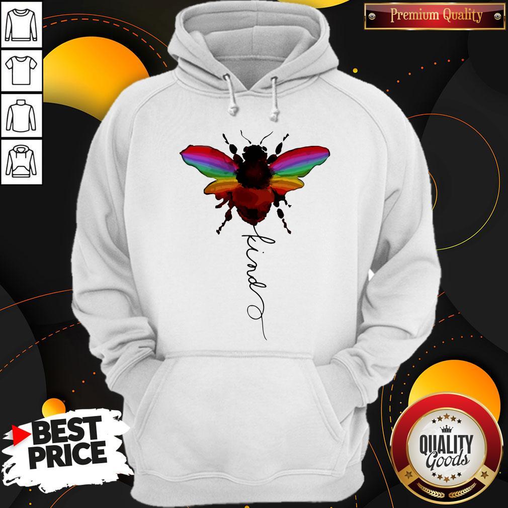 Official LGBT Bee Kind White Shirt