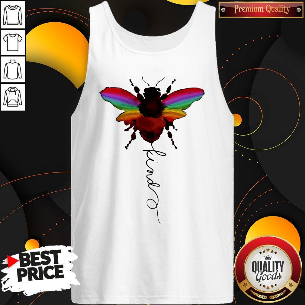 Official LGBT Bee Kind White Shirt
