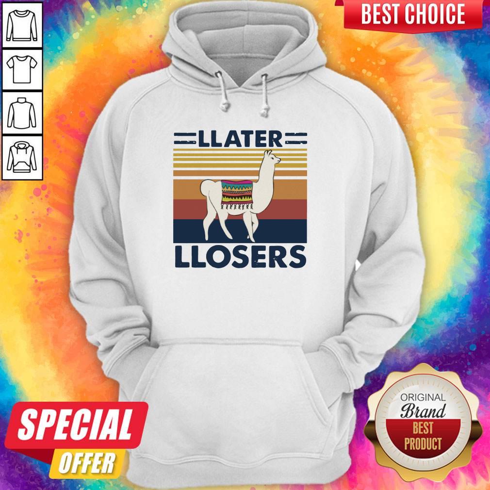 Official Llama Llater Llosers Vintage Shirt