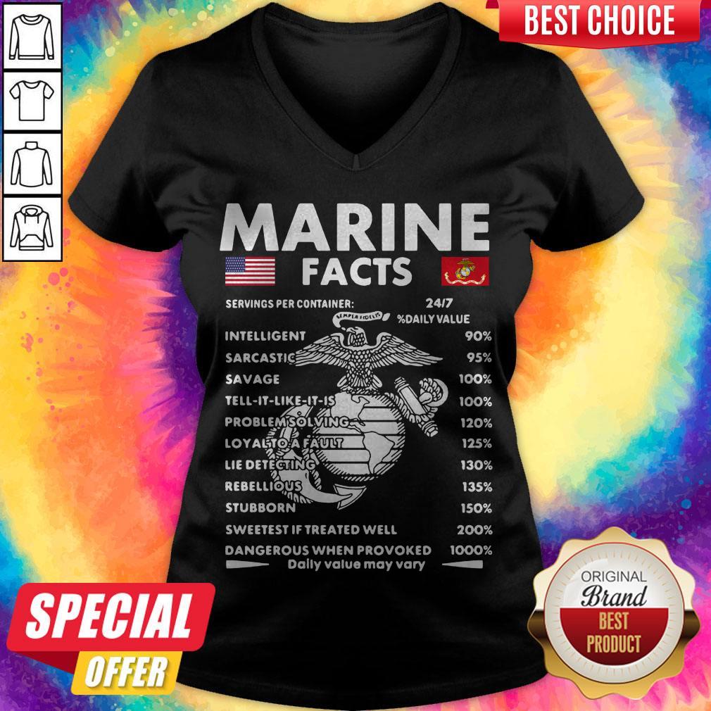 Official Marine Facts Shirt
