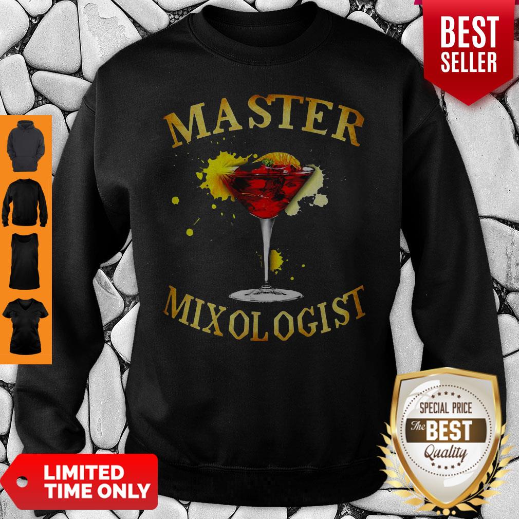 Official Master Mixologist Bartender Bartending Shirt