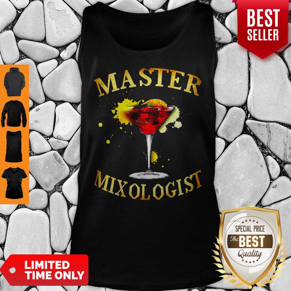 Official Master Mixologist Bartender Bartending Shirt