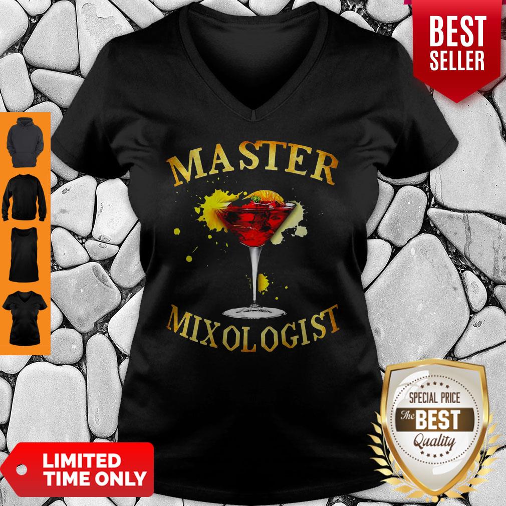 Official Master Mixologist Bartender Bartending Shirt