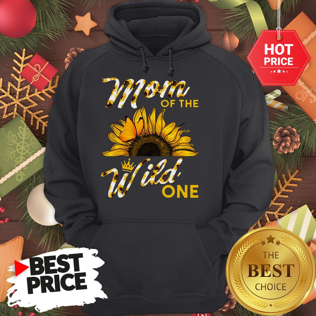 Official Mom Of The Wild One 1St Birthday Sunflower Outfit Shirt