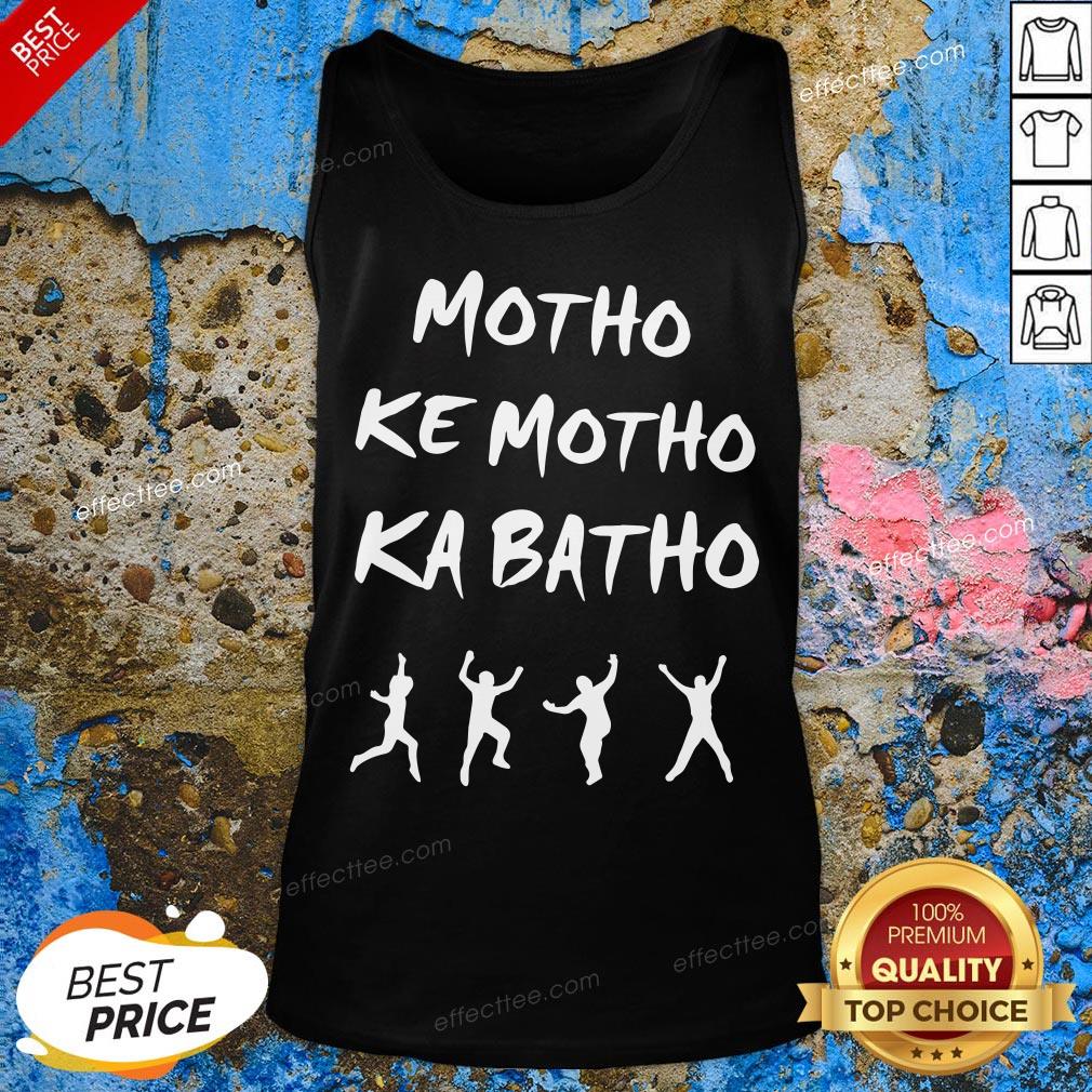 Official Motho Ke Motho Ka Batho Shirt