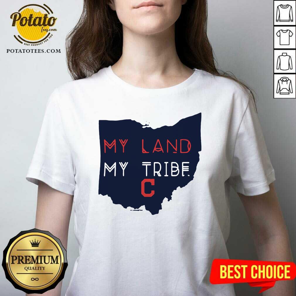 Official My Land My Tribe Cleveland Indians Shirt