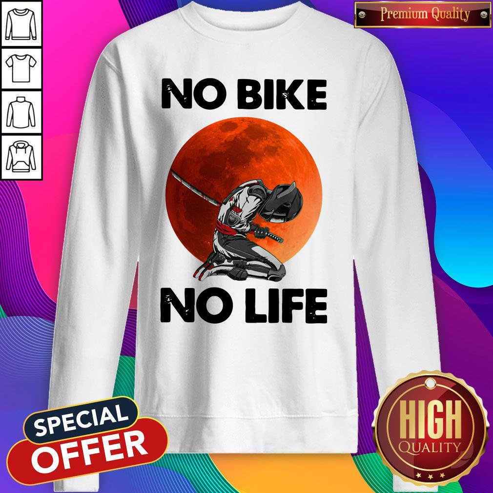 Official No Bike No Life Sunset Shirt