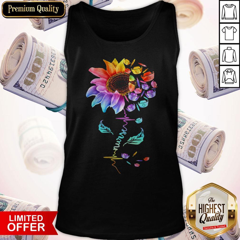 Official Nurse Colorful Sunflower Shirt