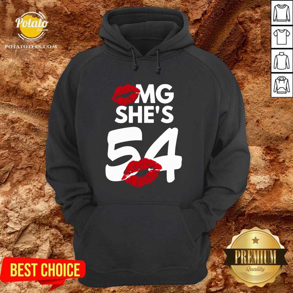 Official Omg She’s 54 Lips Shirt