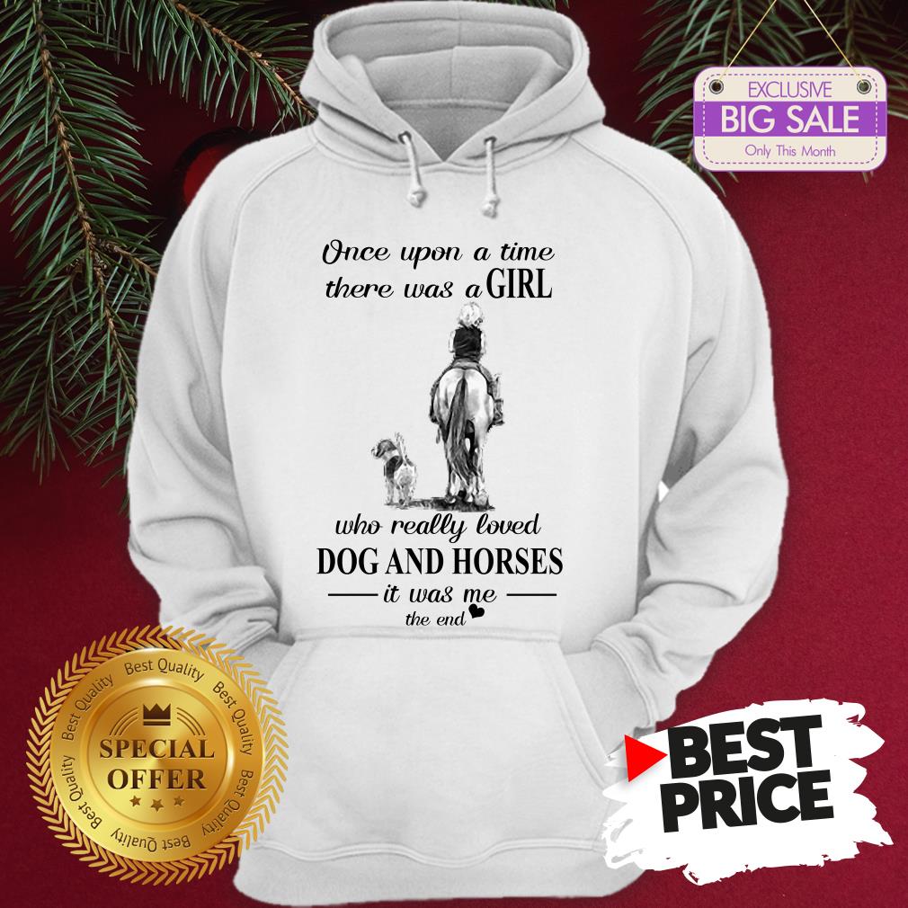 Official Once Upon A Time There Was A Girl Who Really Love Dogs Horses Shirt