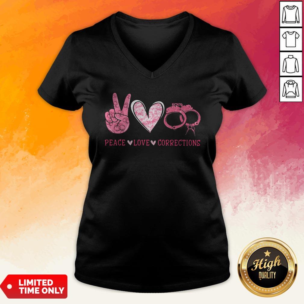Official Peace Love Corrections Shirt