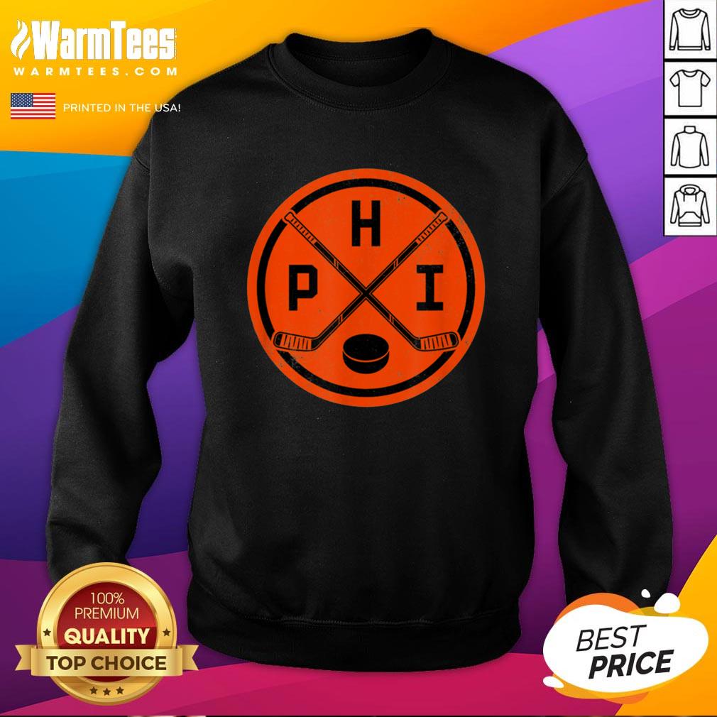 Official Philadelphia Ice Hockey Sticks Philly PHI Flyer Vintage Shirt